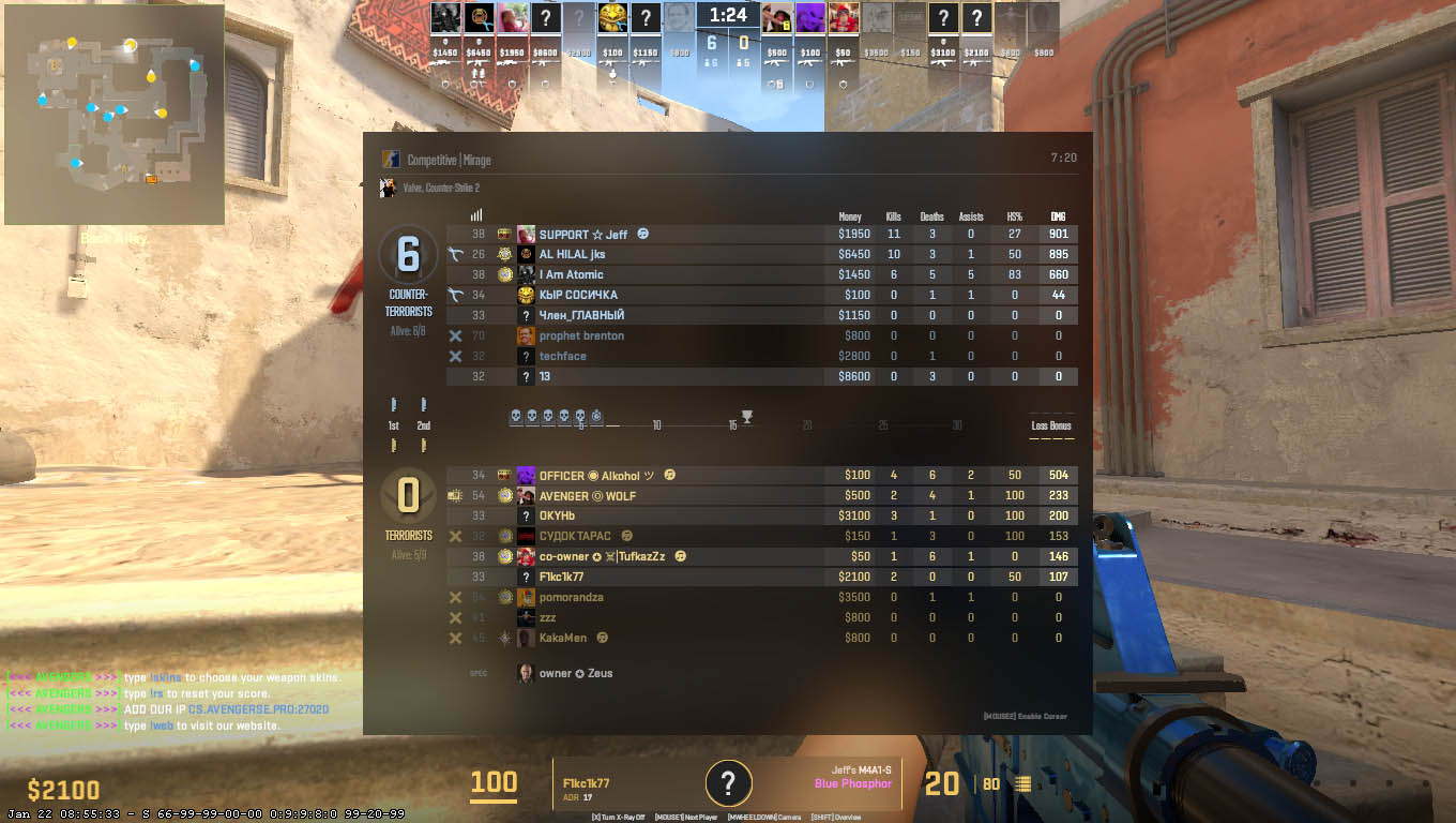 cs2 aimflik gameplay screenshot