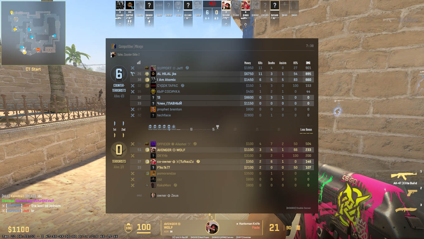 cs2 ranking system mod screenshot