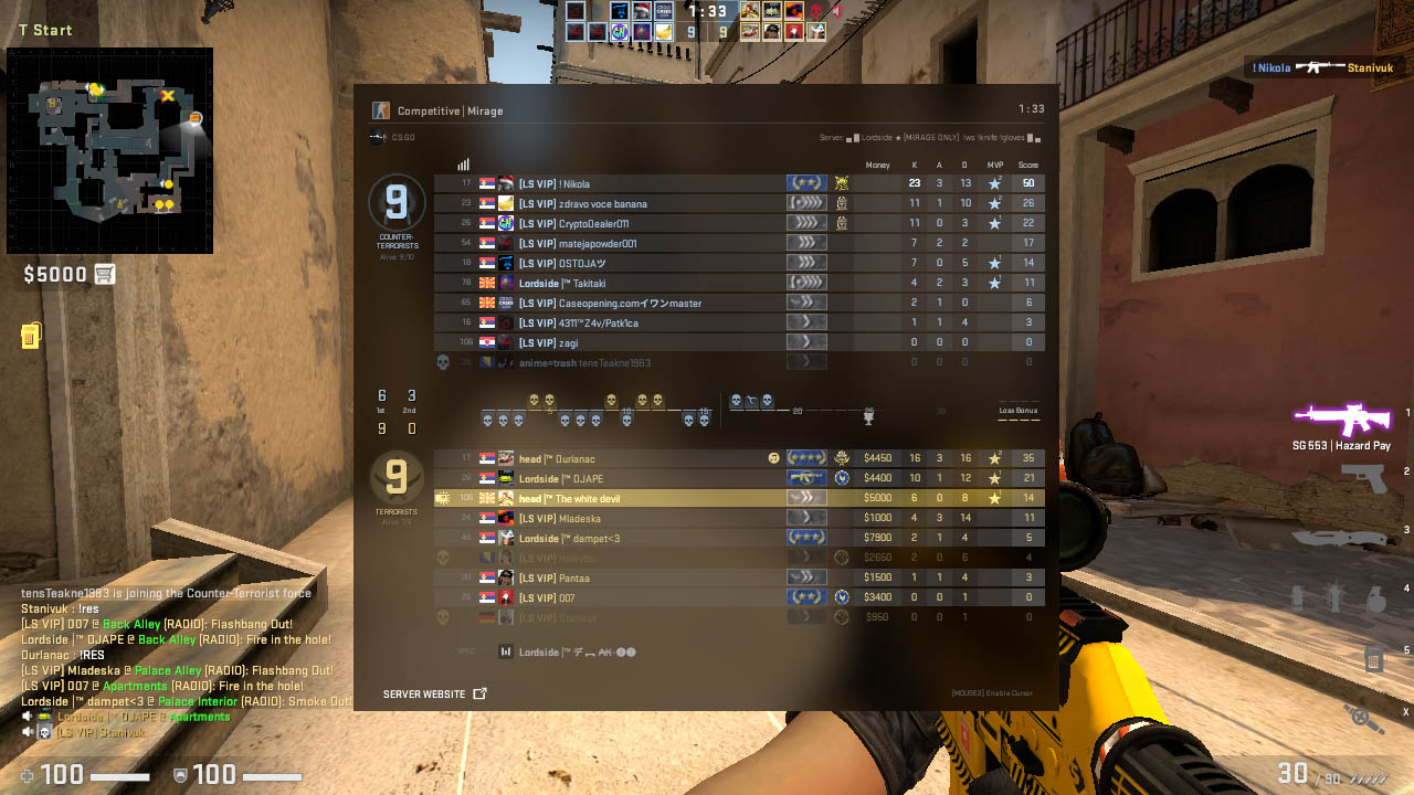 cs2 gameplay on aimflik