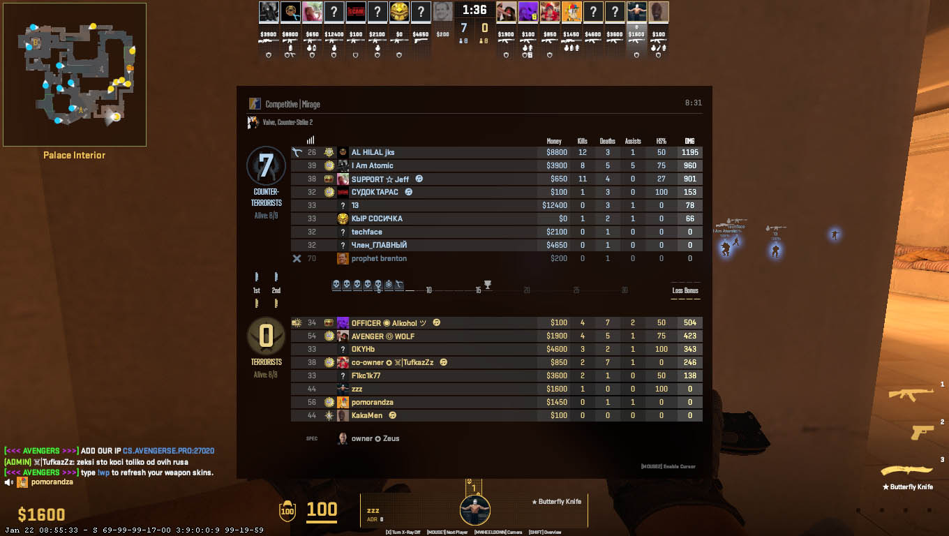 cs2 gameplay on aimflik community