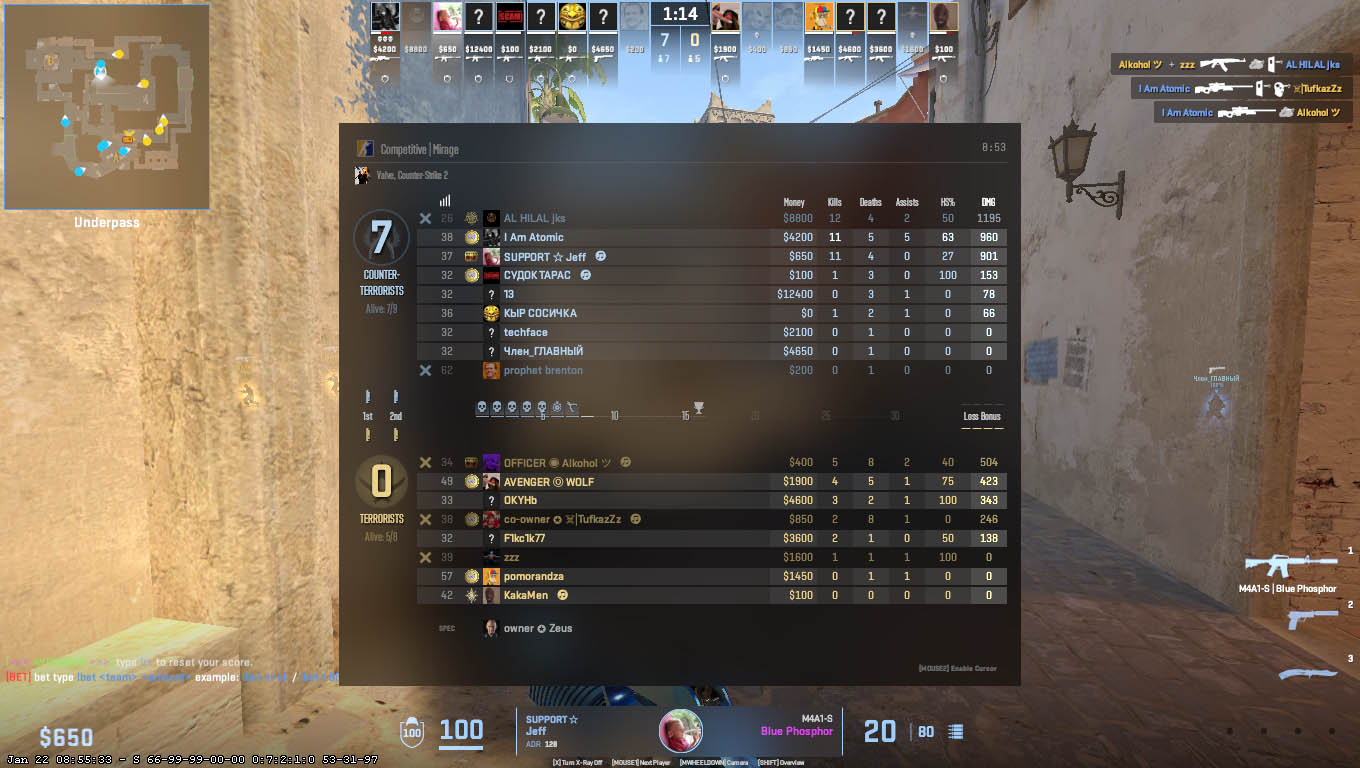 counter strike 2 gameplay on aimflik community