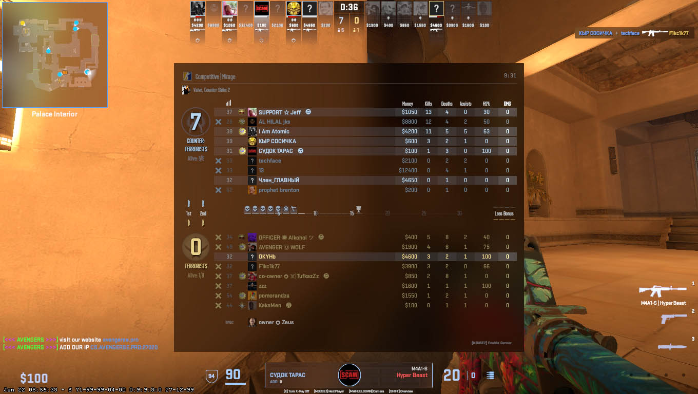 counter strike 2 gameplay on aimflik community